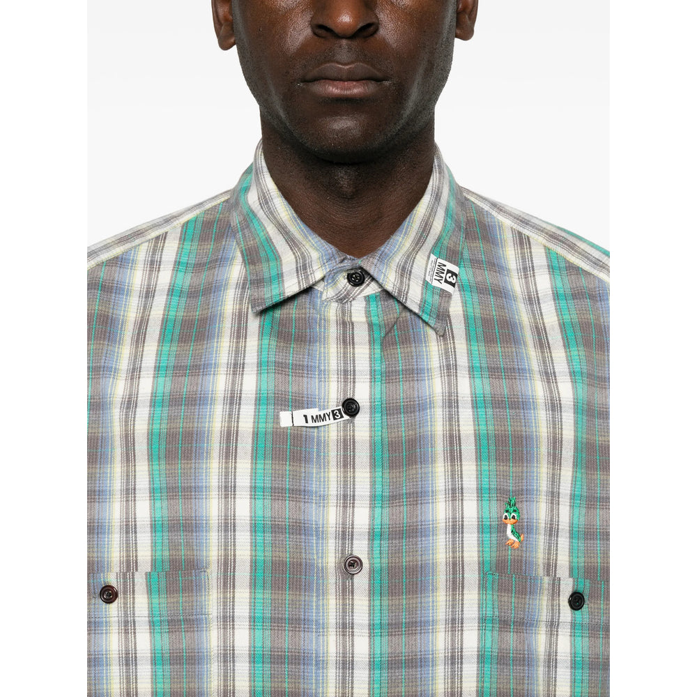 Maison Mihara Yasuhiro Green Shirts Men MAISON MIHARA YASUHIRO