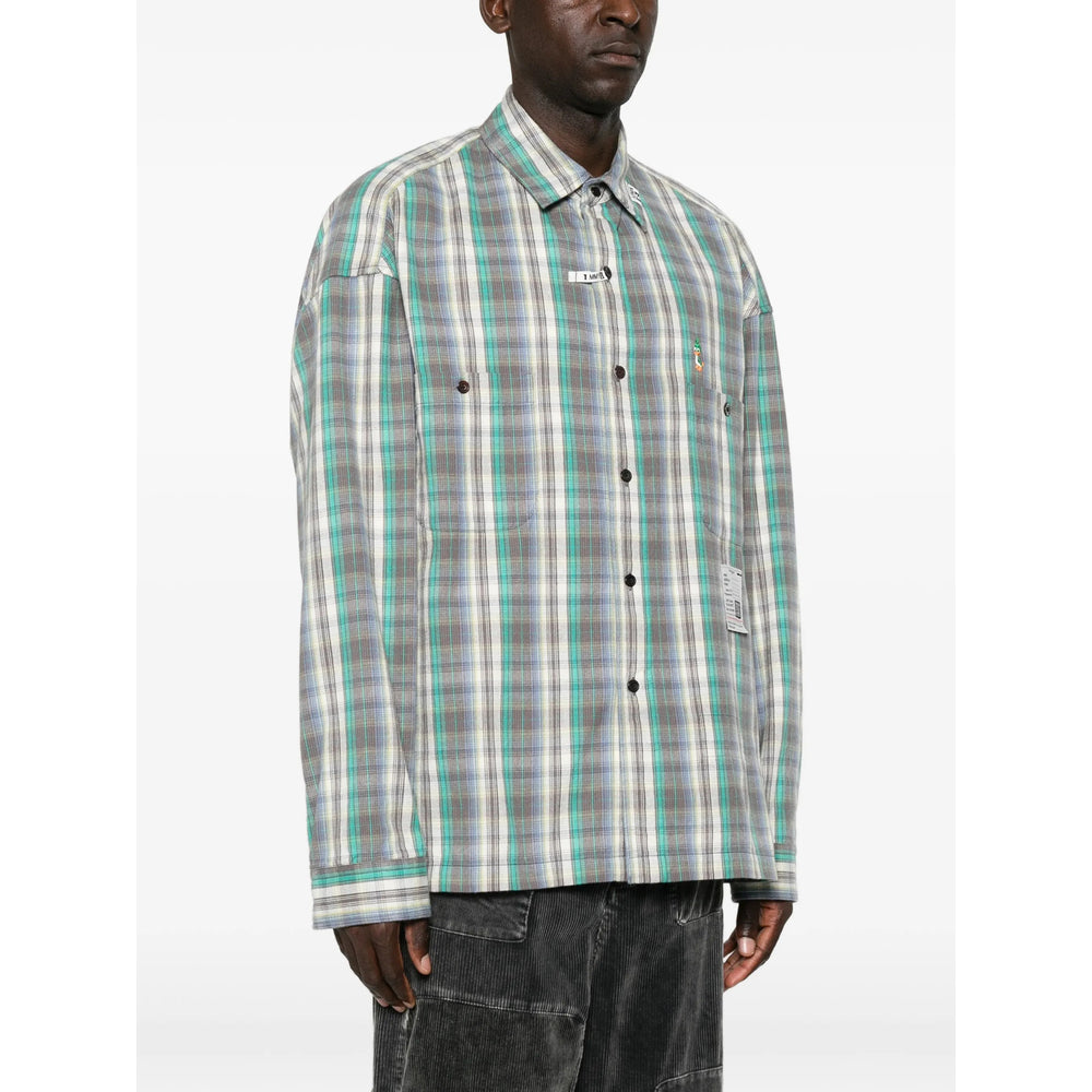Maison Mihara Yasuhiro Green Shirts Men MAISON MIHARA YASUHIRO