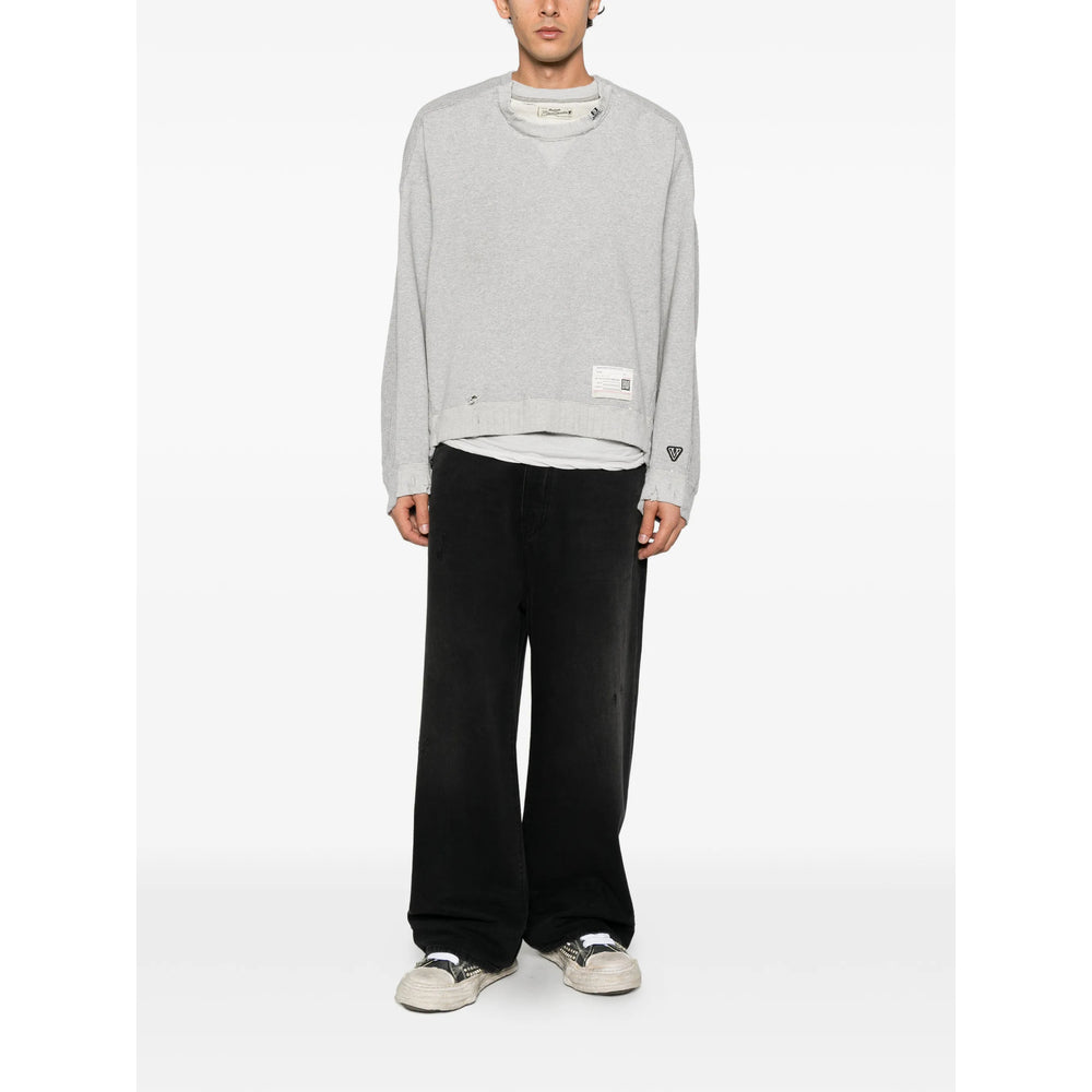 Maison Mihara Yasuhiro Grey Sweaters & Knitwear - Sweatshirts Men MAISON MIHARA YASUHIRO