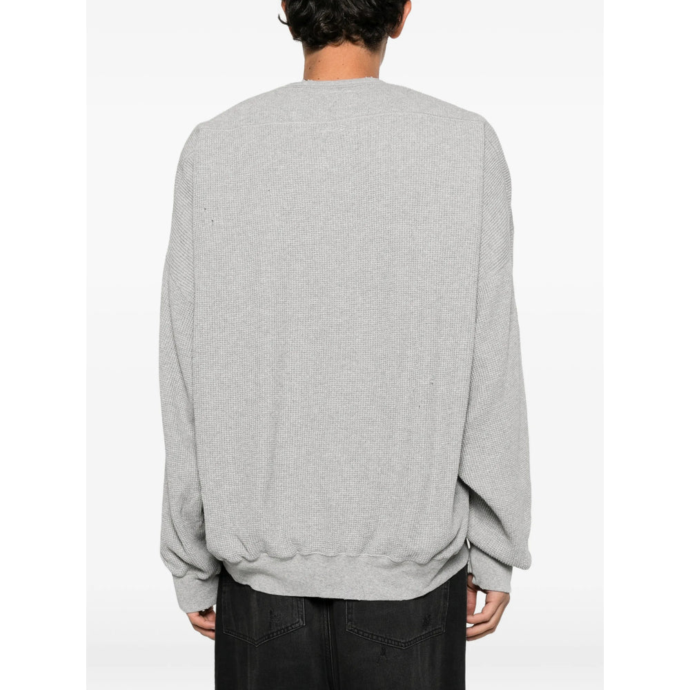 Maison Mihara Yasuhiro Grey Sweaters & Knitwear - Sweatshirts Men MAISON MIHARA YASUHIRO