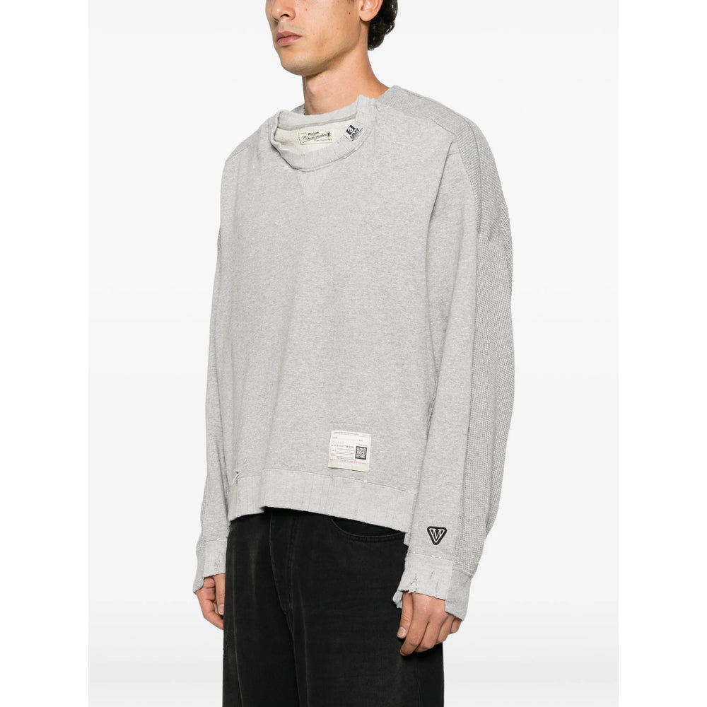 Maison Mihara Yasuhiro Grey Sweaters & Knitwear - Sweatshirts Men MAISON MIHARA YASUHIRO