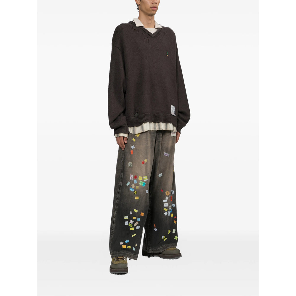 Maison Mihara Yasuhiro Black Sweaters & Knitwear - Jumpers Men MAISON MIHARA YASUHIRO