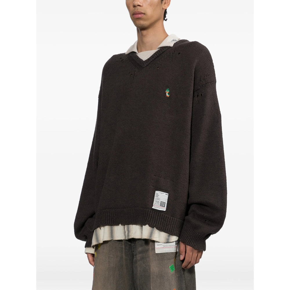 Maison Mihara Yasuhiro Black Sweaters & Knitwear - Jumpers Men MAISON MIHARA YASUHIRO