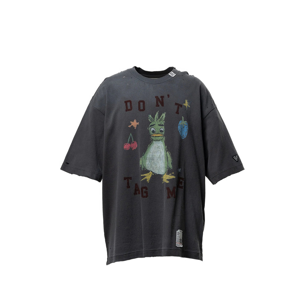 Maison Mihara Yasuhiro Grey T-Shirts & Vests - T-Shirts Men MAISON MIHARA YASUHIRO