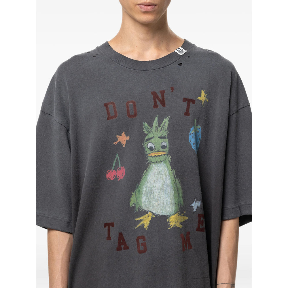 Maison Mihara Yasuhiro Grey T-Shirts & Vests - T-Shirts Men MAISON MIHARA YASUHIRO