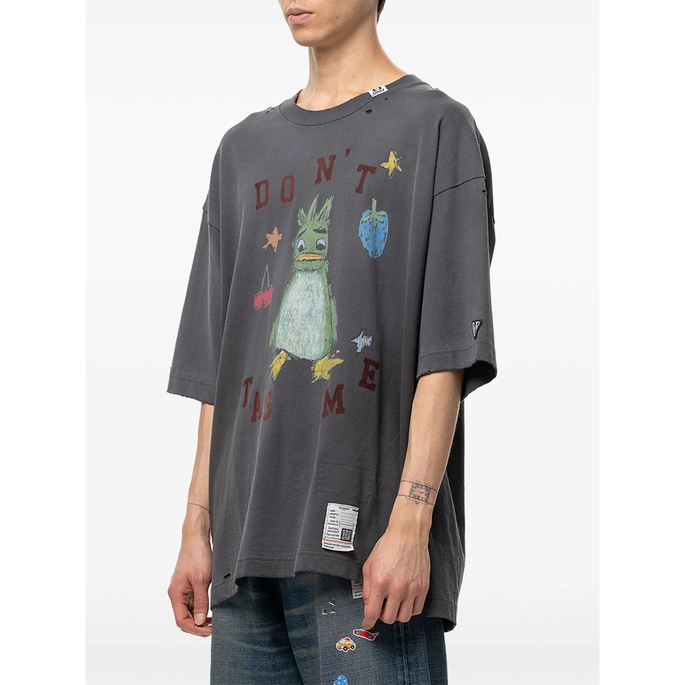 Maison Mihara Yasuhiro Grey T-Shirts & Vests - T-Shirts Men MAISON MIHARA YASUHIRO