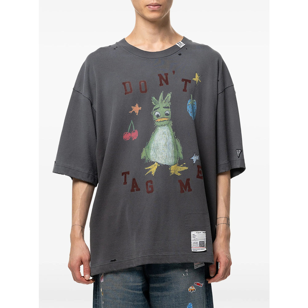Maison Mihara Yasuhiro Grey T-Shirts & Vests - T-Shirts Men MAISON MIHARA YASUHIRO