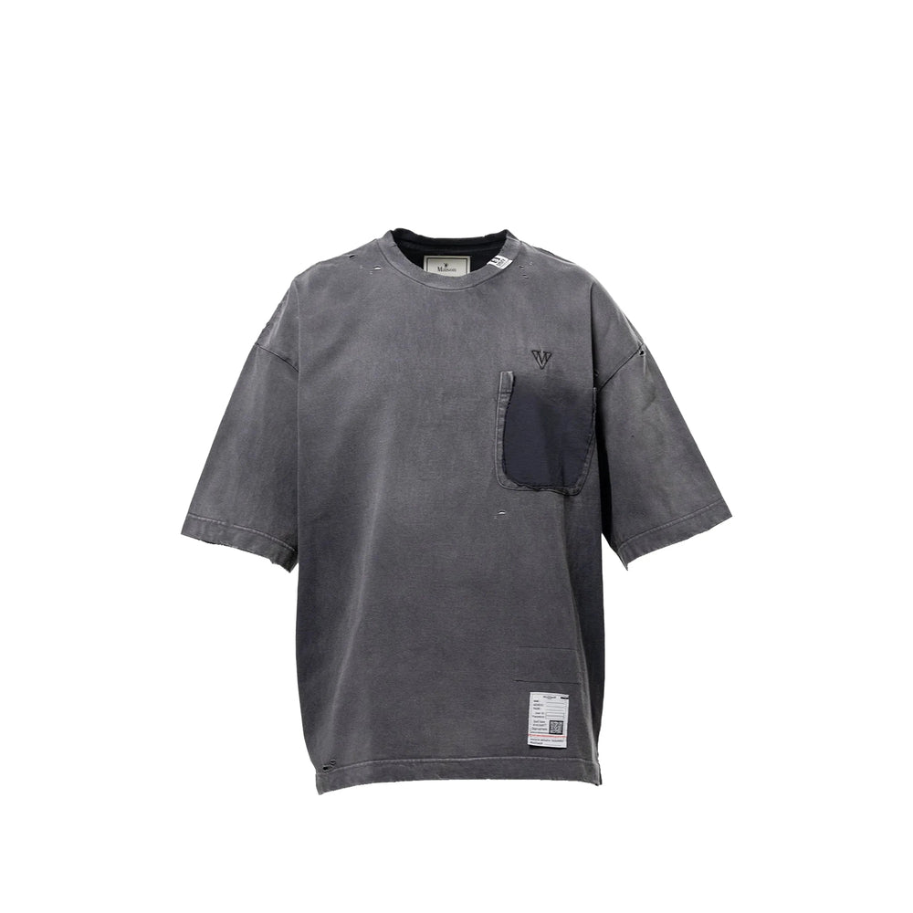 Maison Mihara Yasuhiro Grey T-Shirts & Vests - T-Shirts Men MAISON MIHARA YASUHIRO