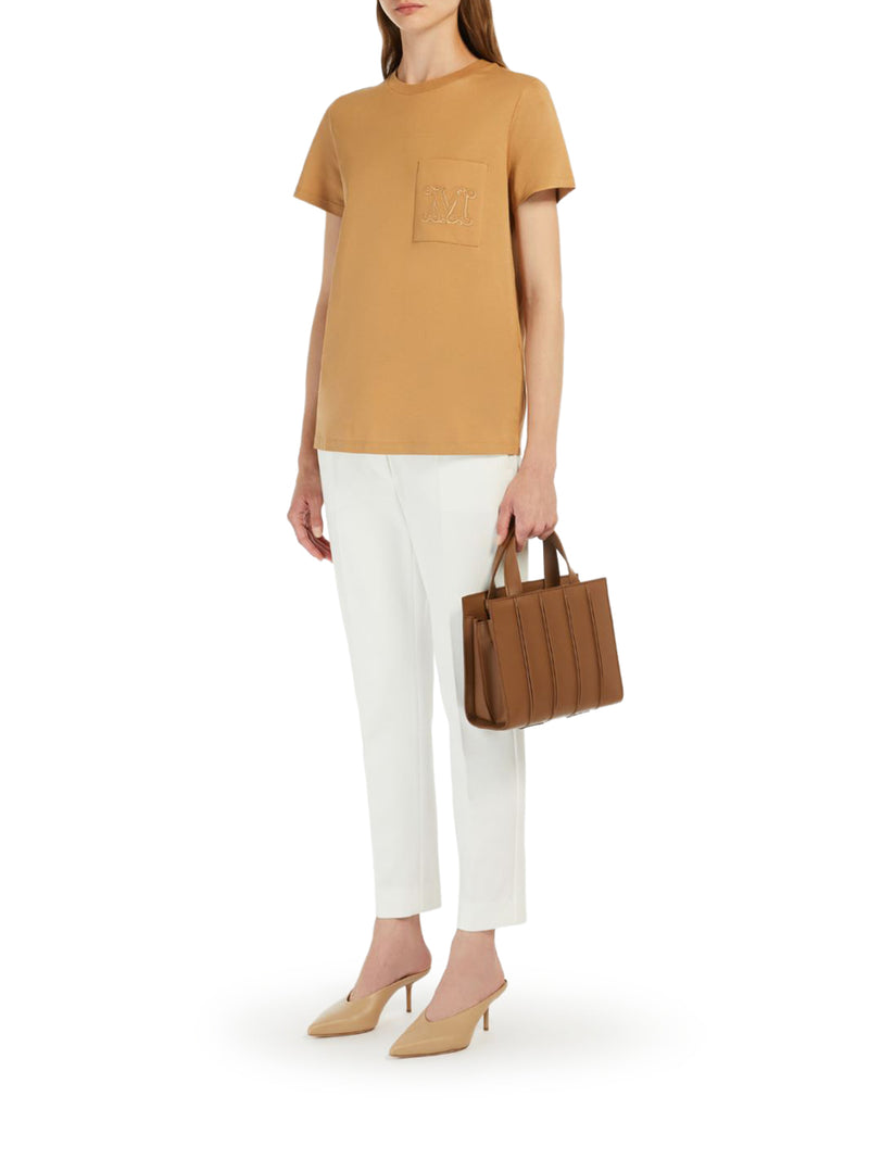 Max Mara Women Cotton Jersey T-Shirt MAX MARA