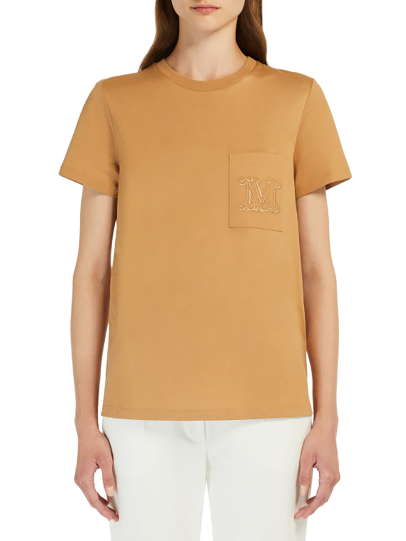 Max Mara Women Cotton Jersey T-Shirt MAX MARA