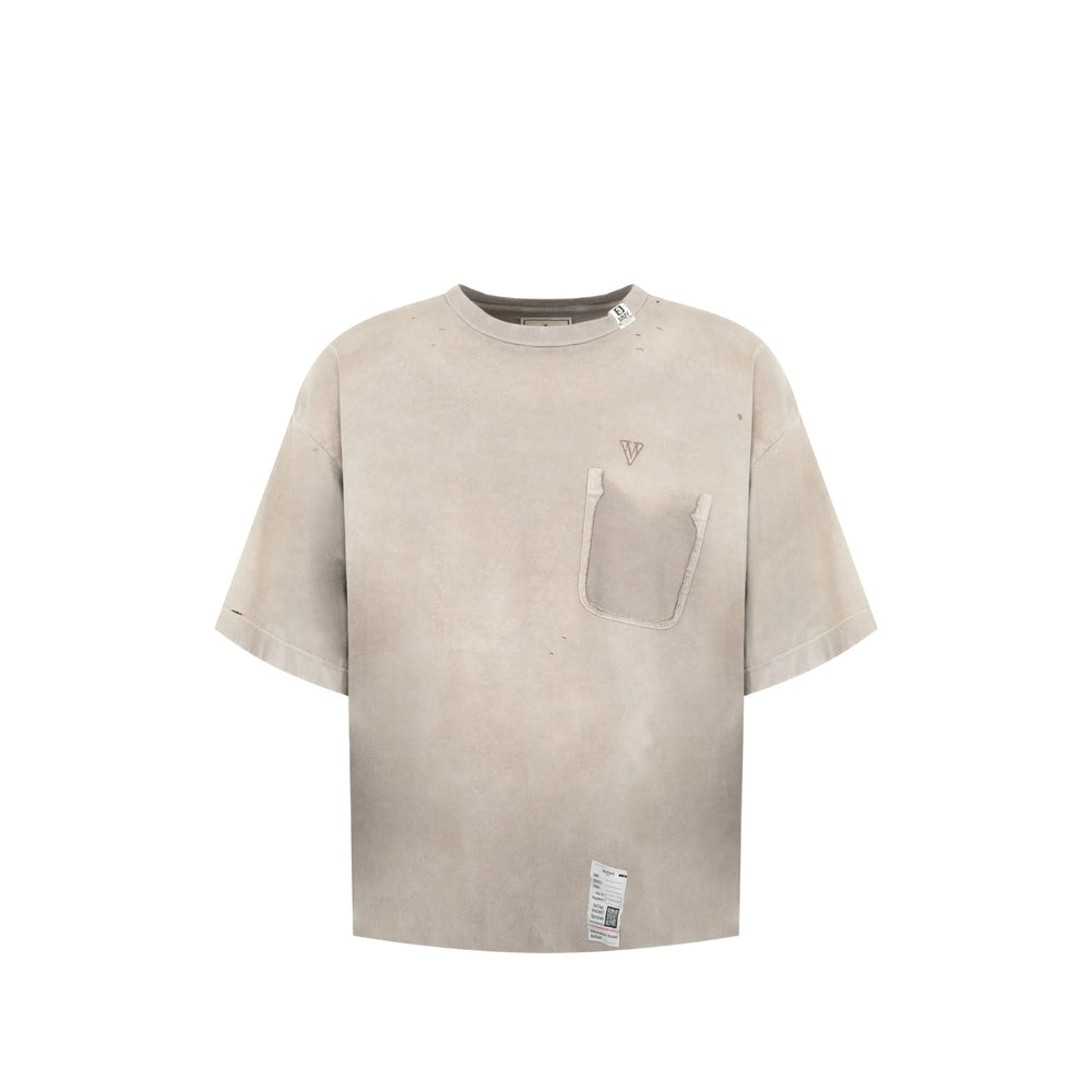 Maison Mihara Yasuhiro Neutrals T-Shirts & Vests - T-Shirts Men MAISON MIHARA YASUHIRO