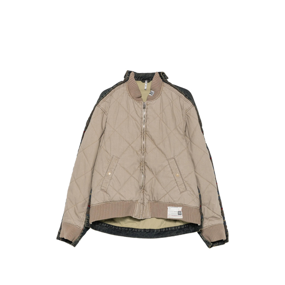 Maison Mihara Yasuhiro Neutrals Jackets - Denim Jackets Men MAISON MIHARA YASUHIRO