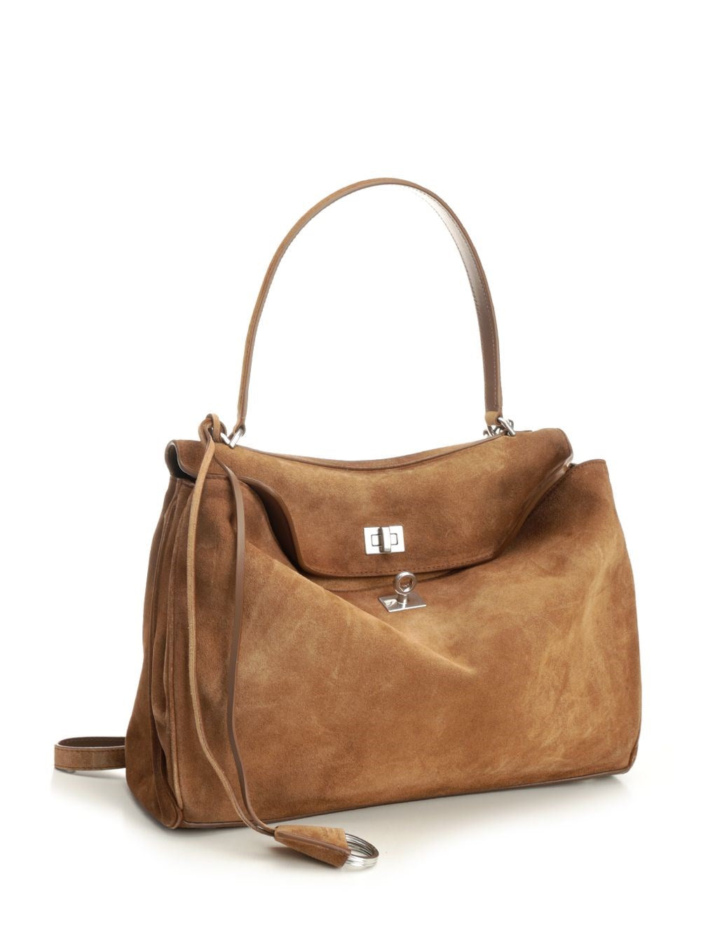 Balenciaga Women "Rodeo" Suede Bag BALENCIAGA