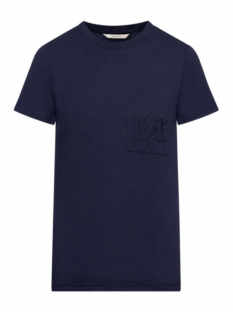 Max Mara Women Cotton Jersey T-Shirt MAX MARA