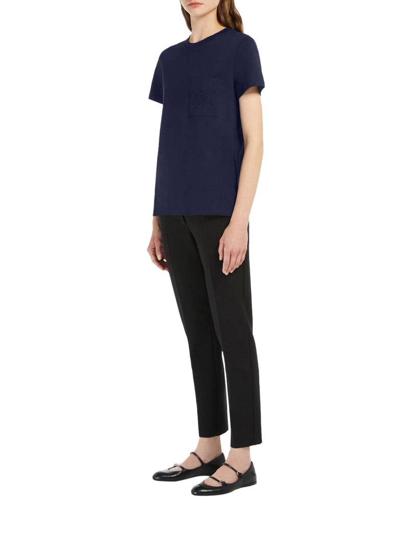 Max Mara Women Cotton Jersey T-Shirt MAX MARA