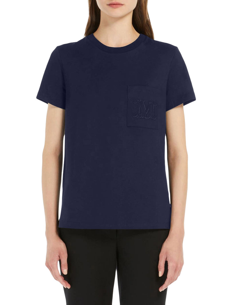 Max Mara Women Cotton Jersey T-Shirt MAX MARA