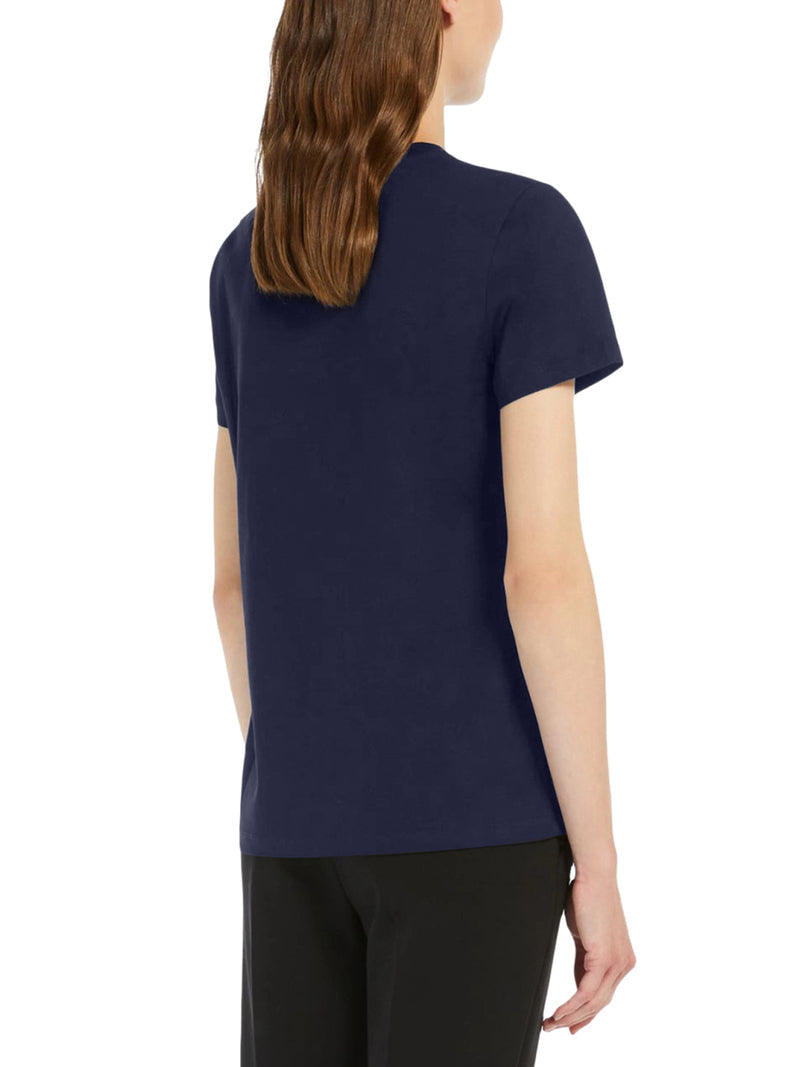 Max Mara Women Cotton Jersey T-Shirt MAX MARA