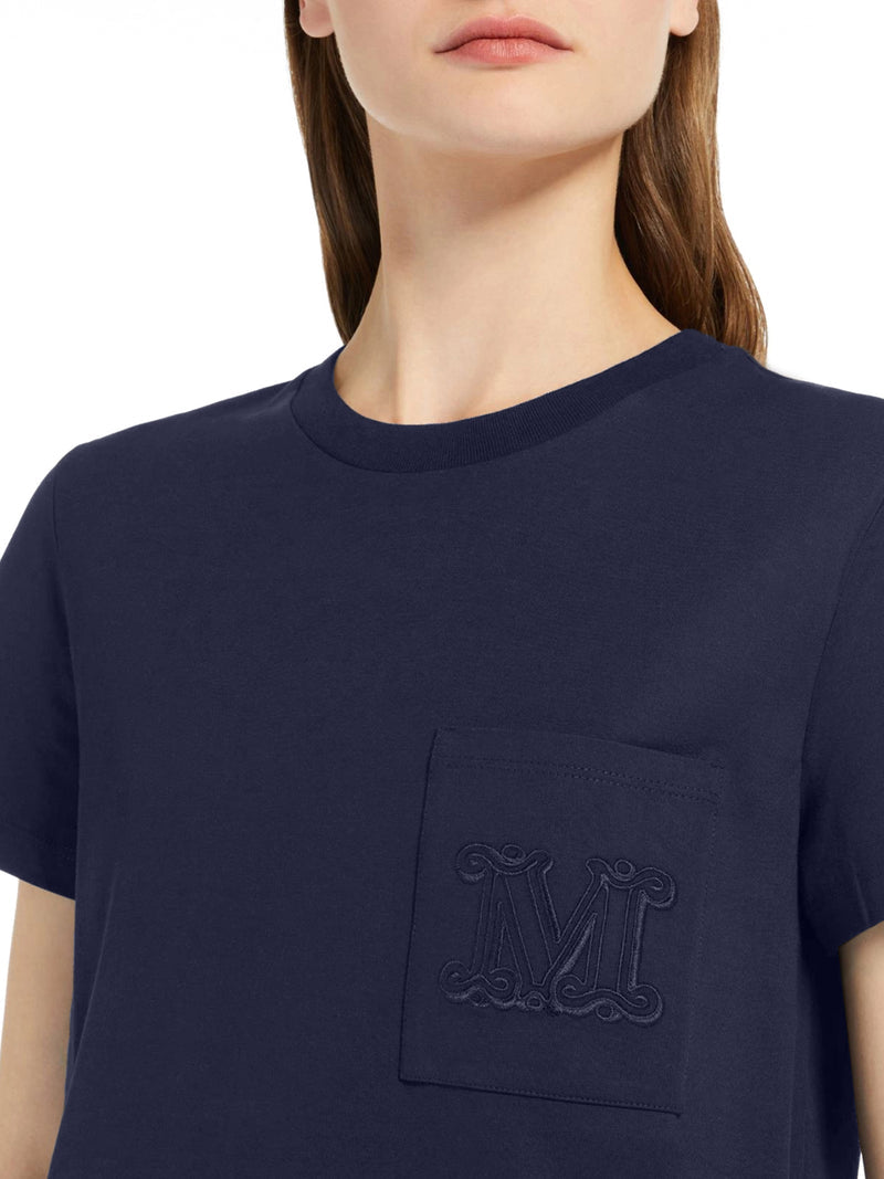 Max Mara Women Cotton Jersey T-Shirt MAX MARA
