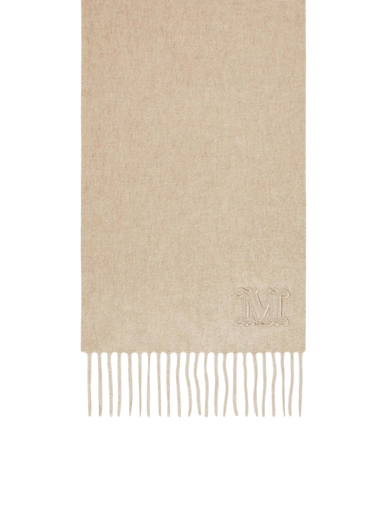 Max Mara Women Cashmere Stole With Monogram Embroidery MAX MARA