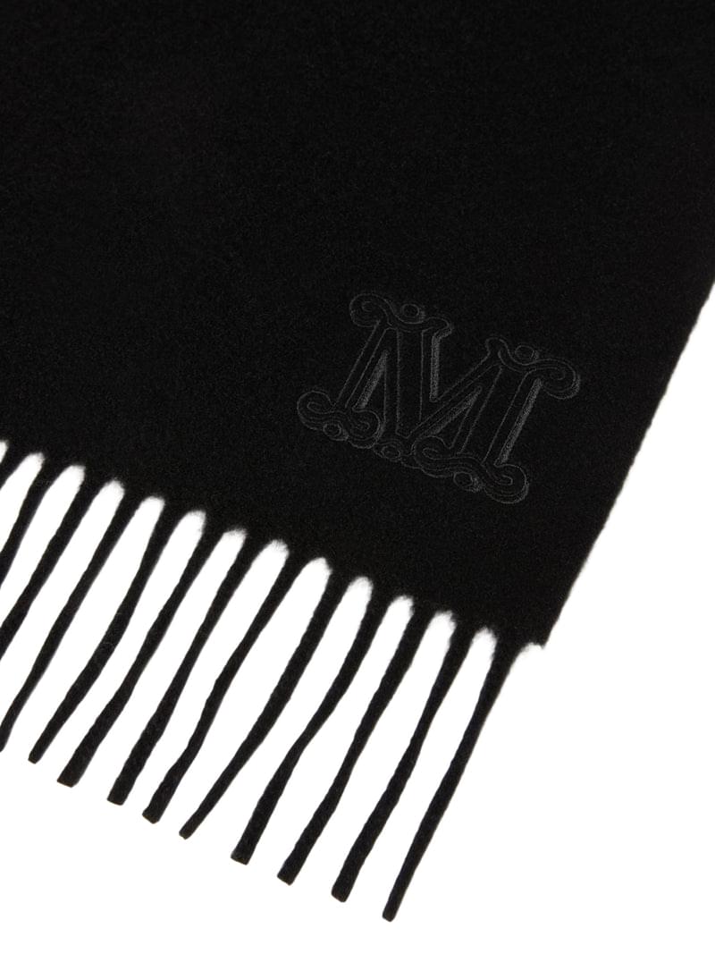 Max Mara Women Max Mara Women Cashmere Stole With Monogram Embroidery MAX MARA