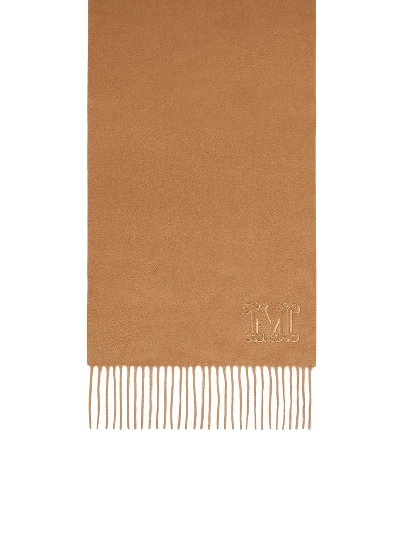 Max Mara Women Cashmere Stole With Monogram Embroidery MAX MARA