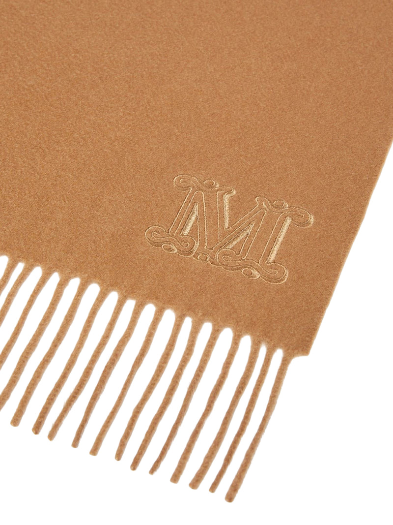 Max Mara Women Cashmere Stole With Monogram Embroidery MAX MARA