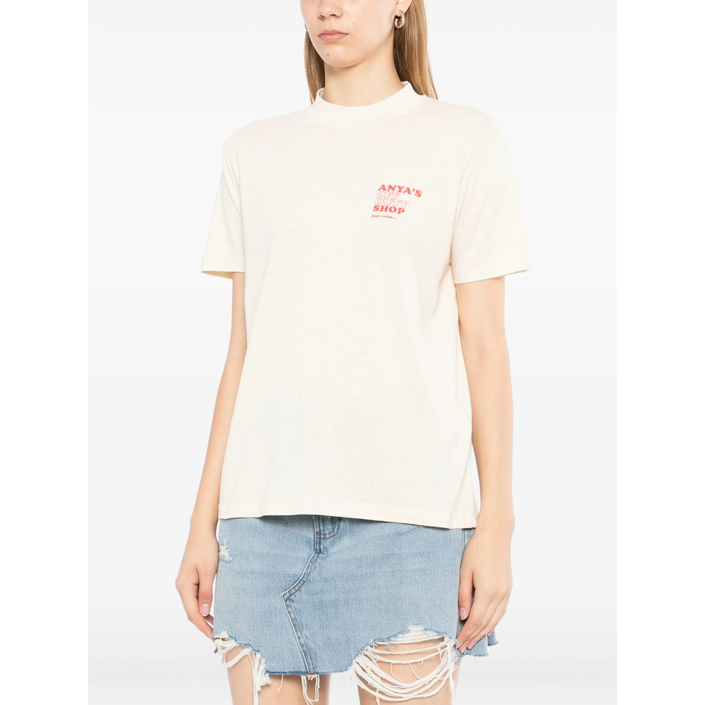 Anya Hindmarch Neutrals Tops - T-Shirts & Jerseys Women ANYA HINDMARCH