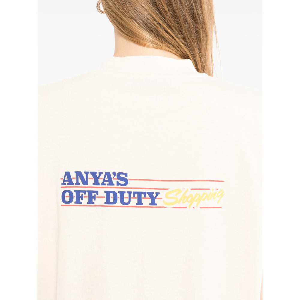Anya Hindmarch Neutrals Tops - T-Shirts & Jerseys Women ANYA HINDMARCH