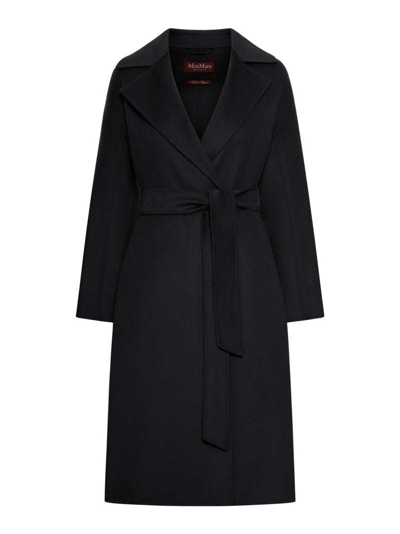 Max Mara Studio Women Cashmere Coat With Belt MAX MARA STUDIO