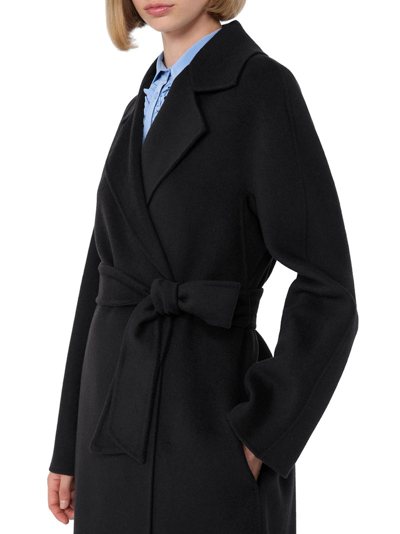 Max Mara Studio Women Cashmere Coat With Belt MAX MARA STUDIO