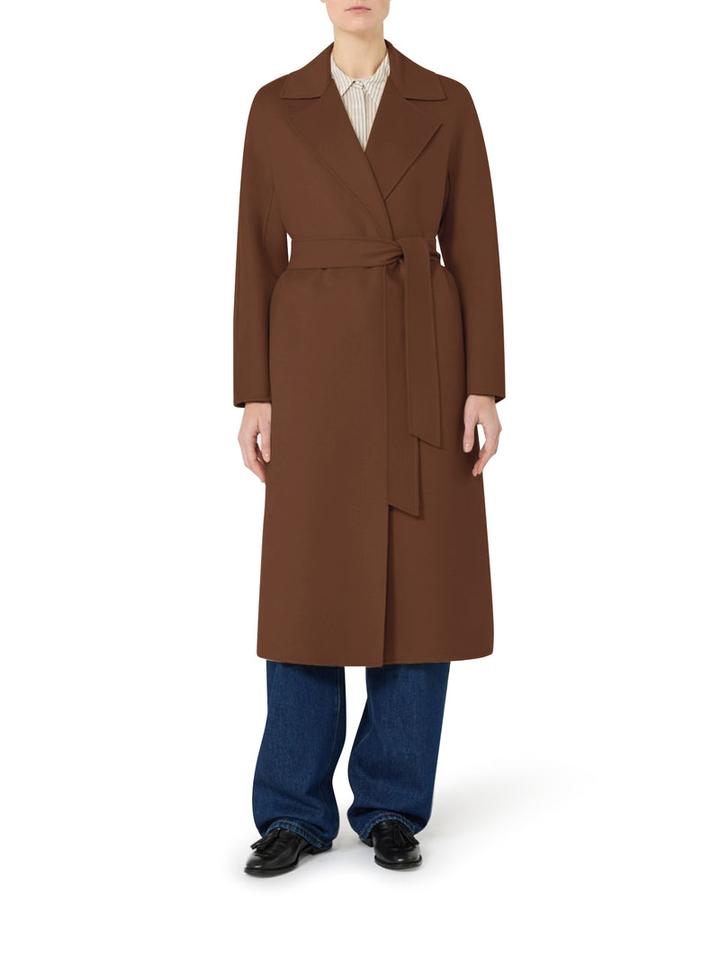 Max Mara Studio Women Cashmere Coat With Belt MAX MARA STUDIO
