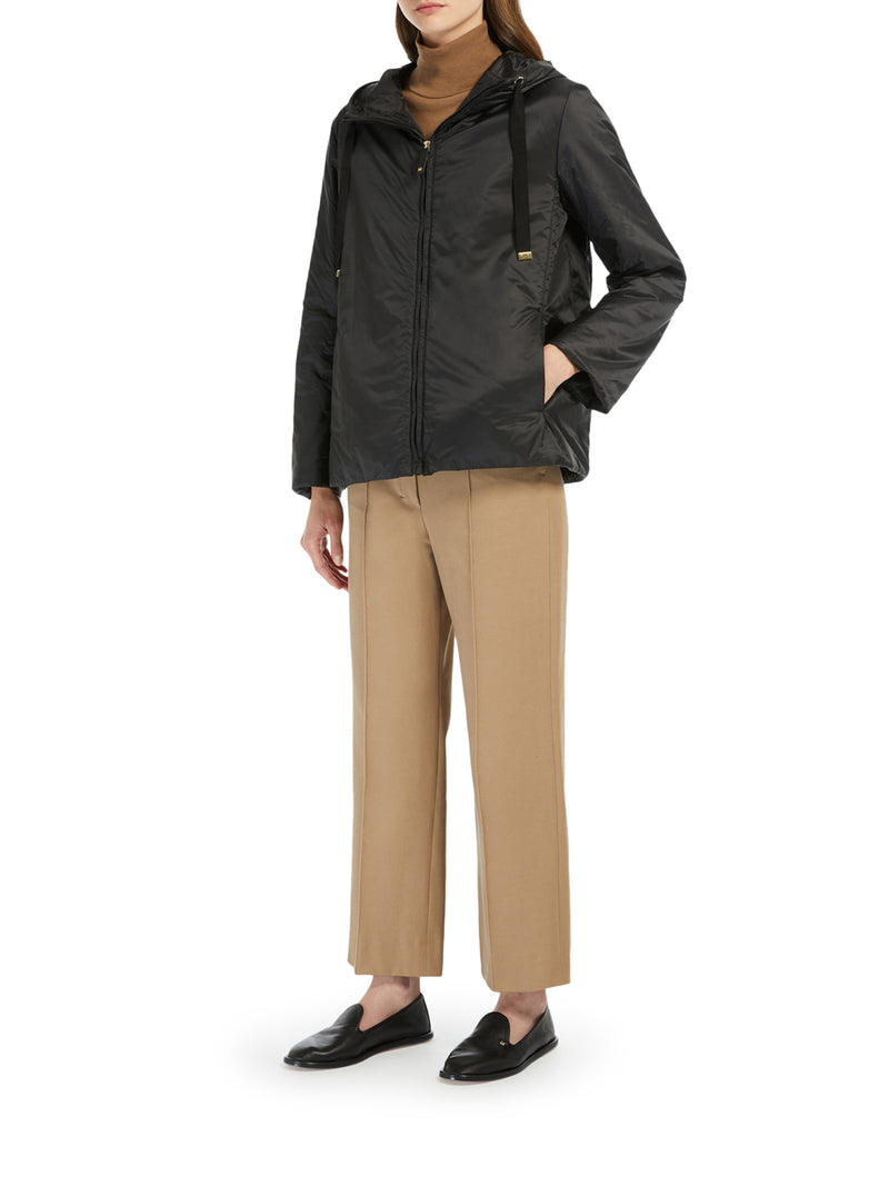Max Mara The Cube Women Padded Jacket With Hood In Waterproof Canvas MAX MARA THE CUBE