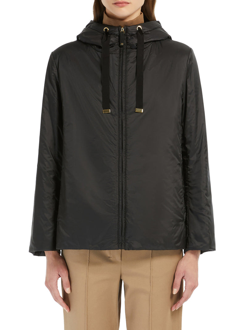 Max Mara The Cube Women Padded Jacket With Hood In Waterproof Canvas MAX MARA THE CUBE