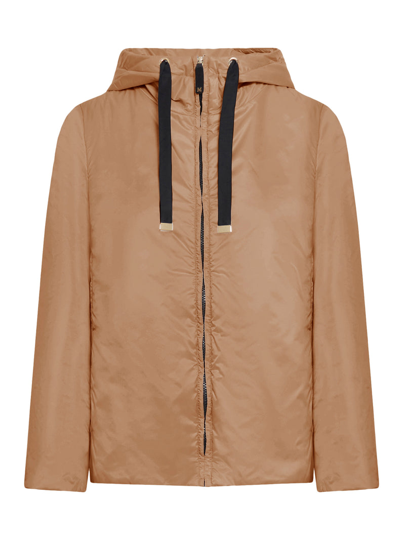 Max Mara The Cube Women Padded Jacket With Hood In Waterproof Canvas MAX MARA THE CUBE
