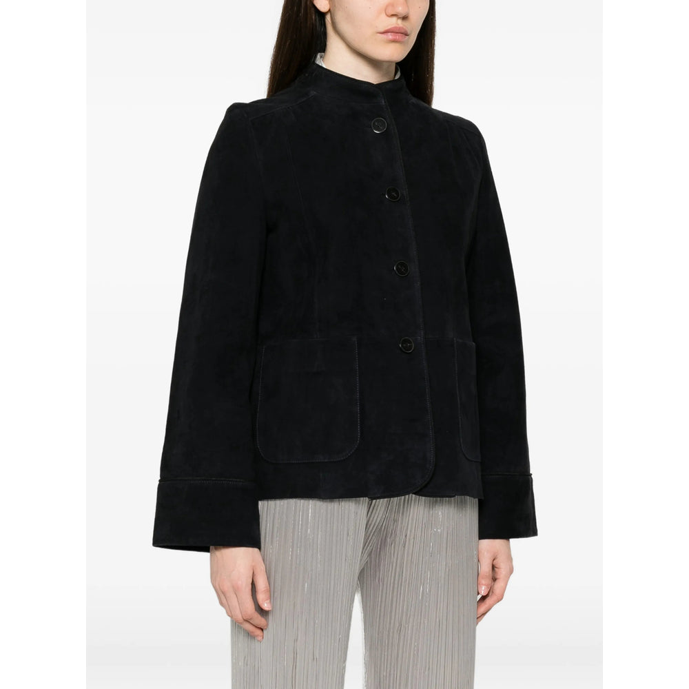 Forte Forte Black Jackets - Leather Jackets Women FORTE FORTE