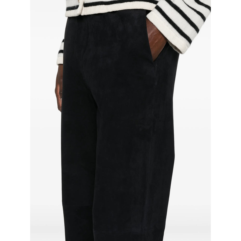 Forte Forte Black Trousers - Palazzo Pants Women