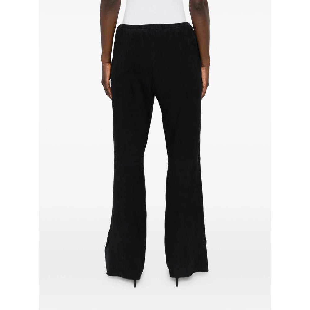Forte Forte Black Trousers - Palazzo Pants Women