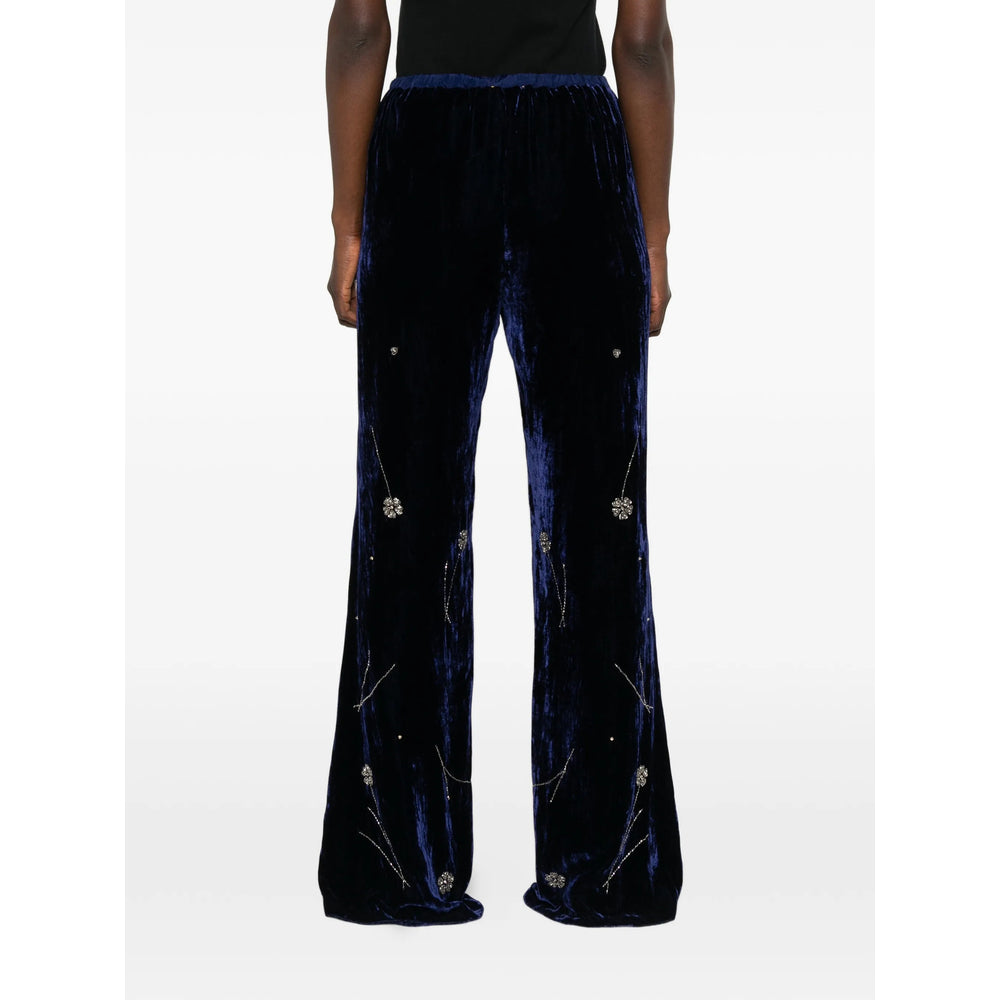 Forte Forte Blue Trousers - Palazzo Pants Women FORTE FORTE