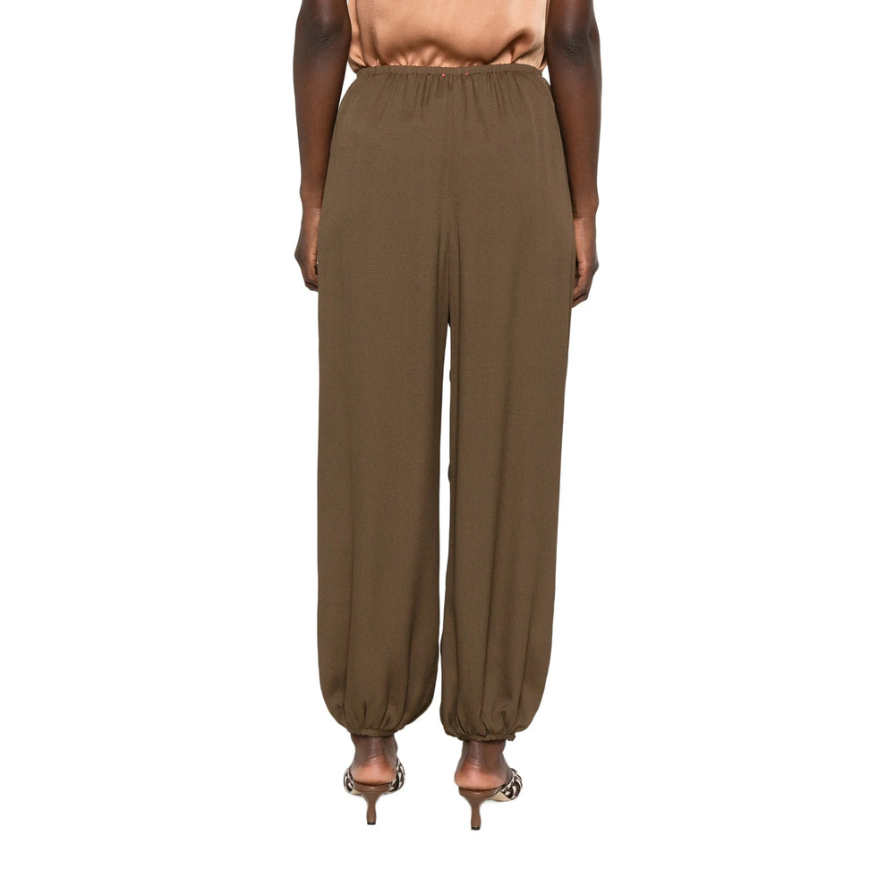 Forte Forte Green Trousers - Tapered Trousers Women FORTE FORTE