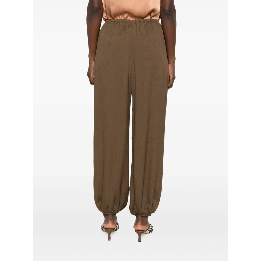 Forte Forte Green Trousers - Tapered Trousers Women FORTE FORTE