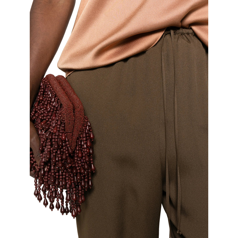 Forte Forte Green Trousers - Tapered Trousers Women FORTE FORTE
