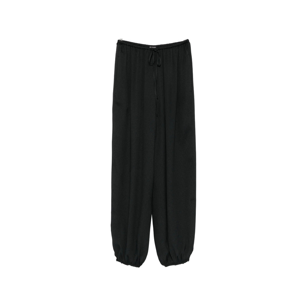 Forte Forte Black Trousers - Straight Trousers Women FORTE FORTE