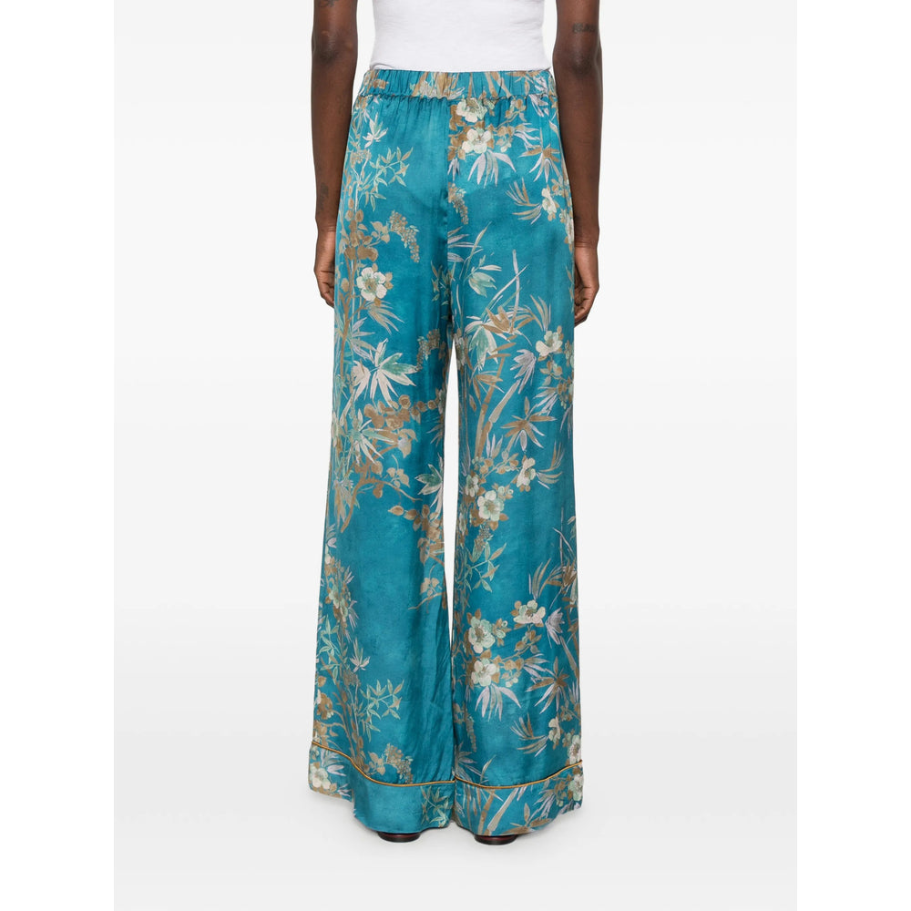 Forte Forte Blue Trousers - Palazzo Pants Women FORTE FORTE