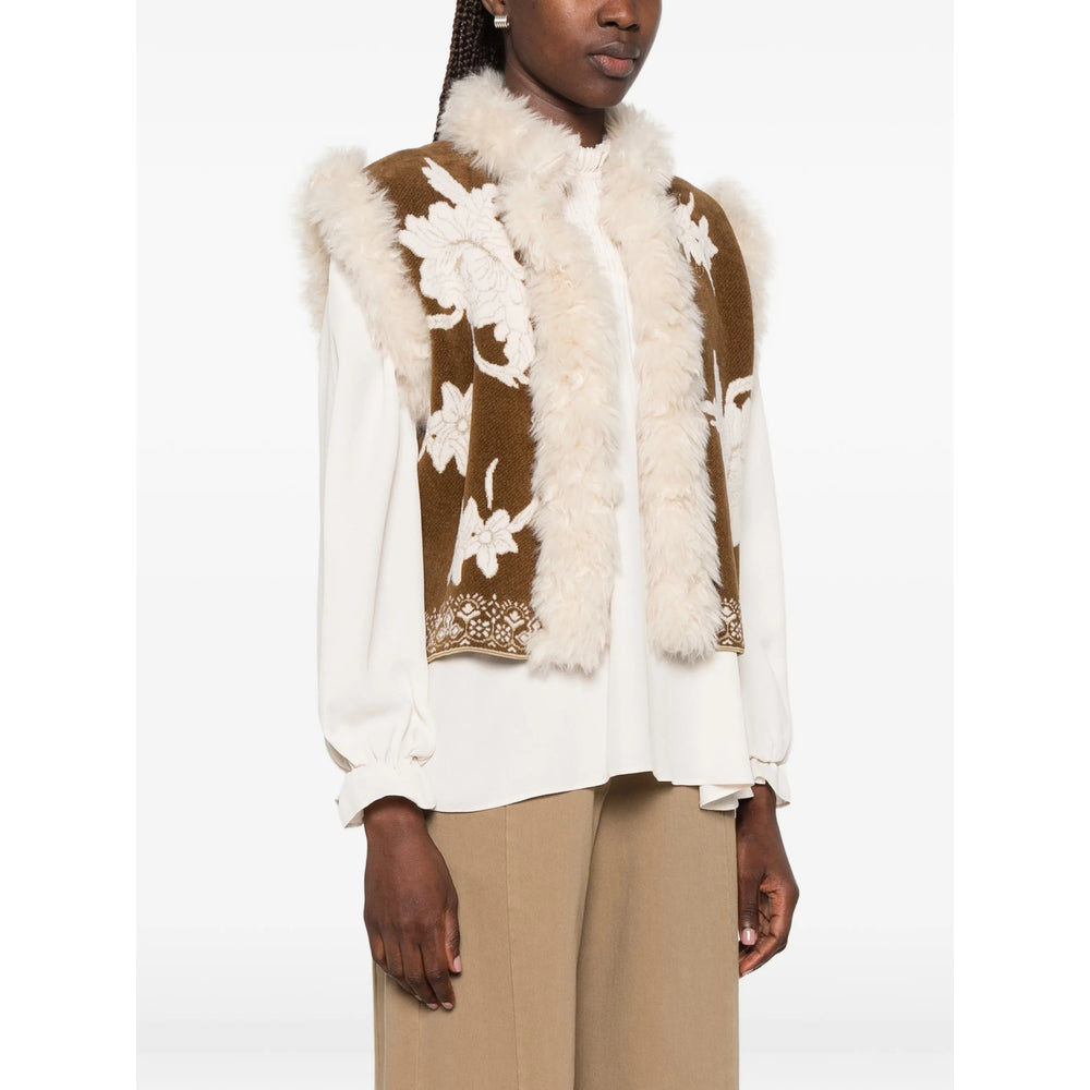 Forte Forte Brown Jackets - Waistcoat & Gilets Women FORTE FORTE