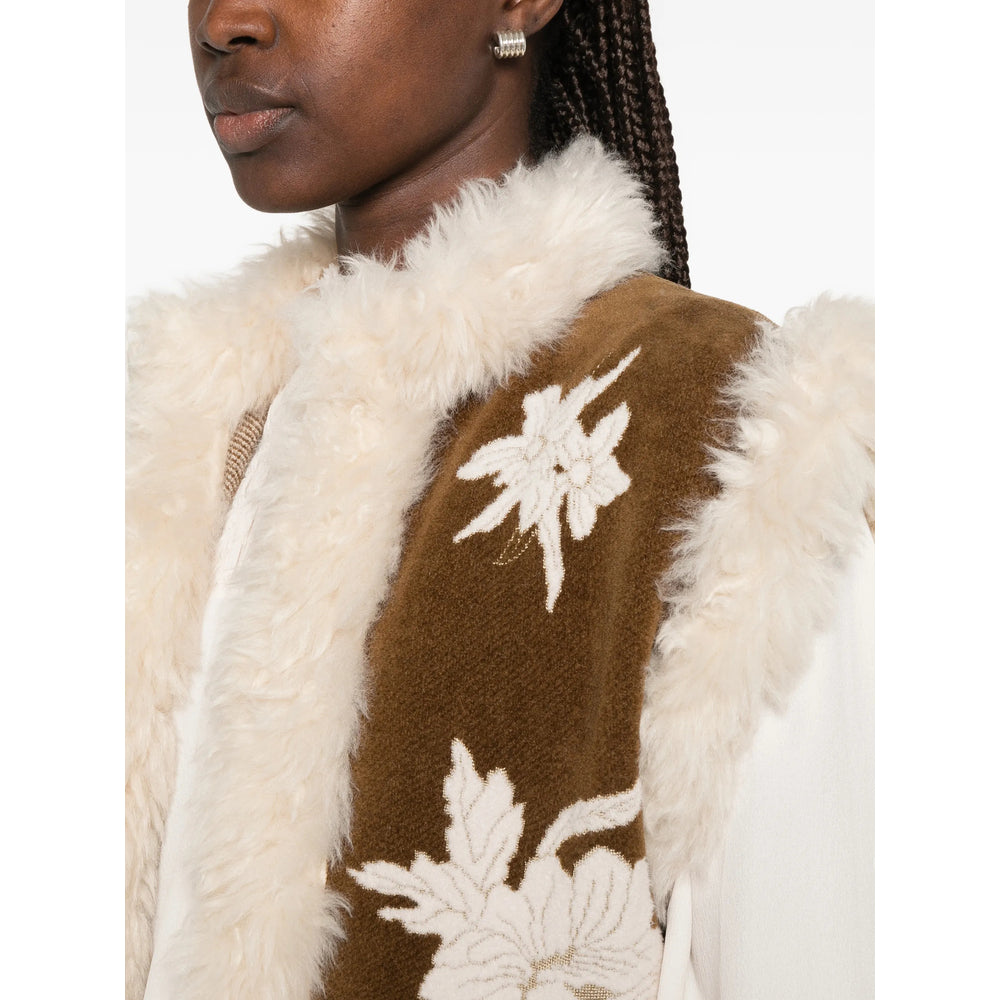 Forte Forte Brown Jackets - Waistcoat & Gilets Women FORTE FORTE