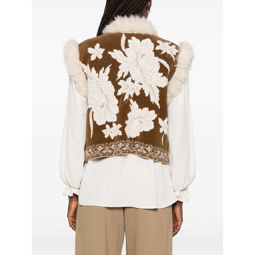 Forte Forte Brown Jackets - Waistcoat & Gilets Women FORTE FORTE