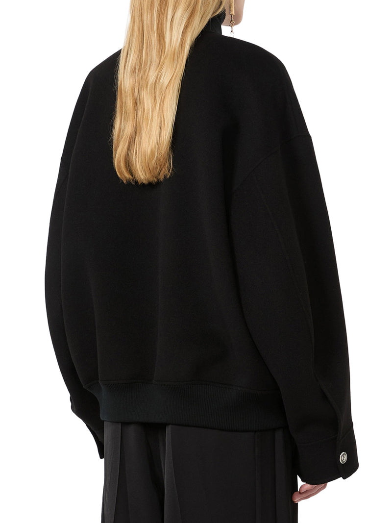 Sportmax Women Pure Wool Double Bomber SPORTMAX
