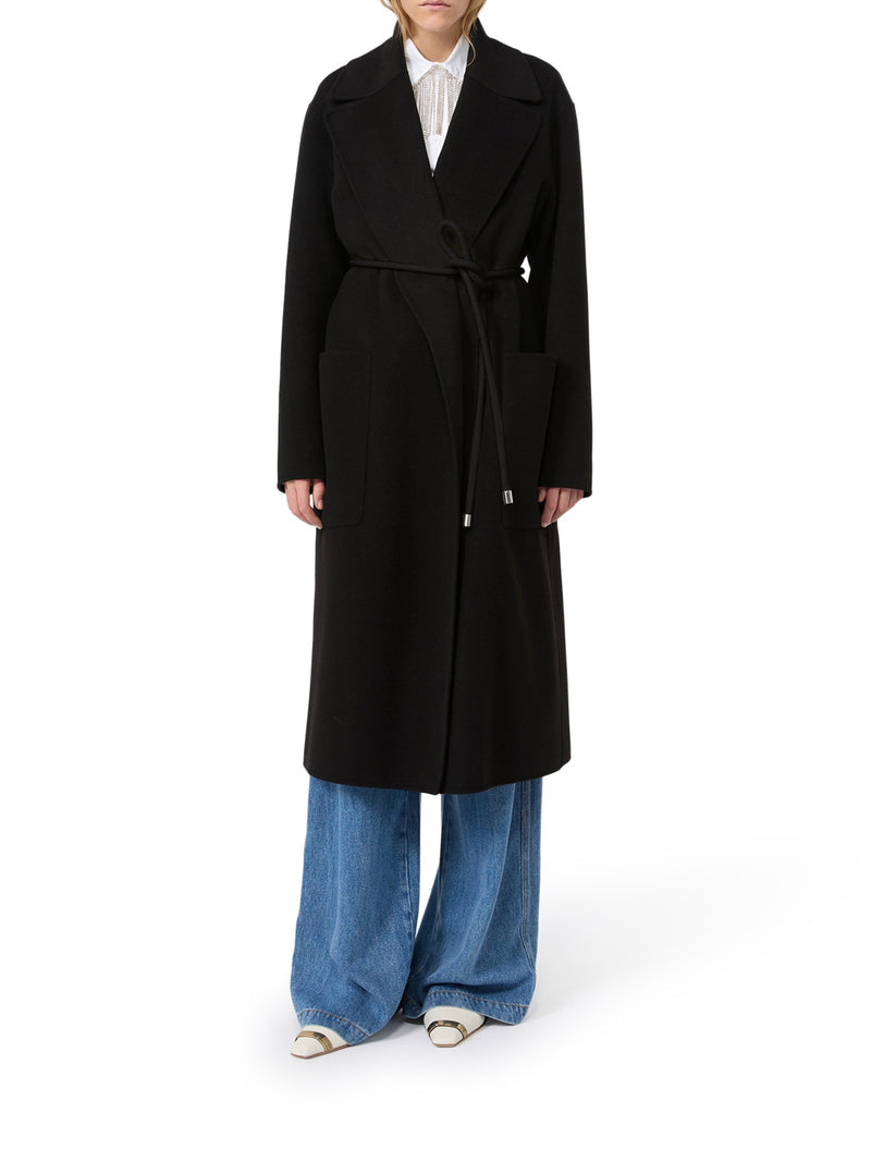 Sportmax Women Oversized Double Wool Coat SPORTMAX