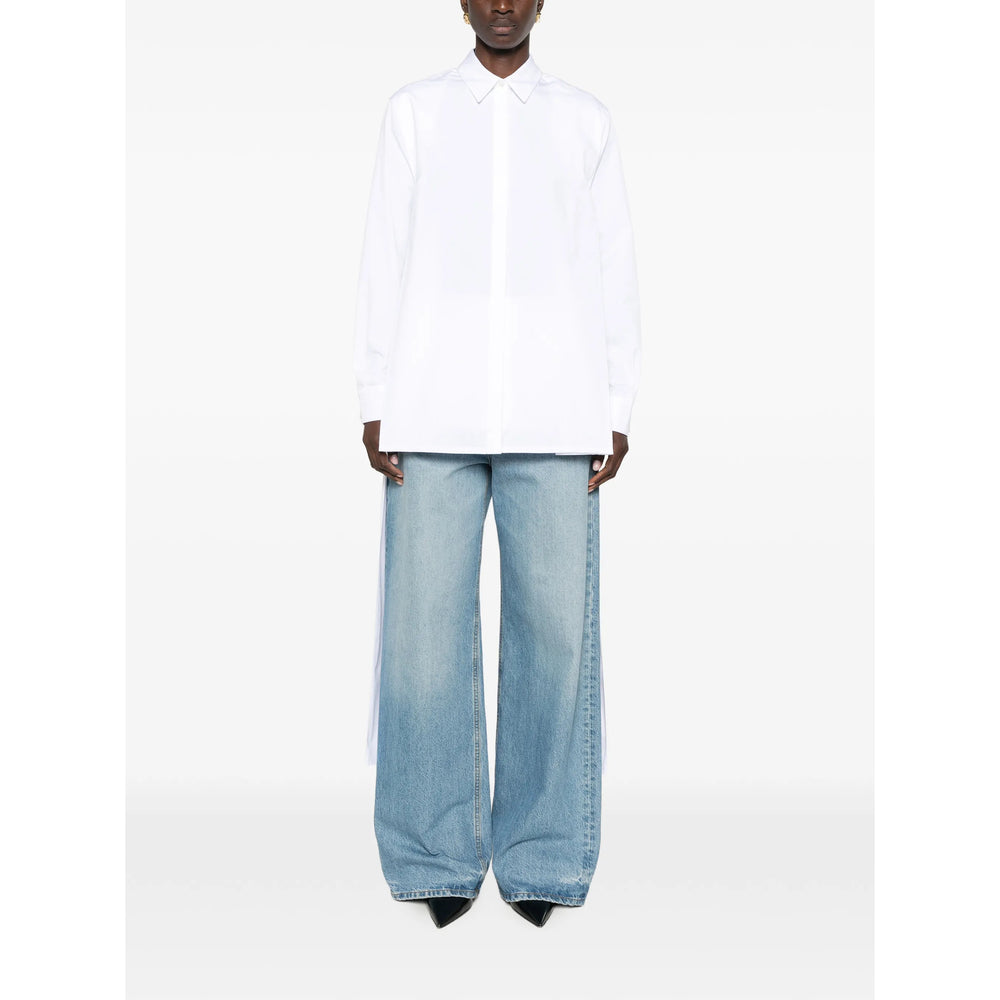 Alaïa White Tops - Shirts Women ALAIA