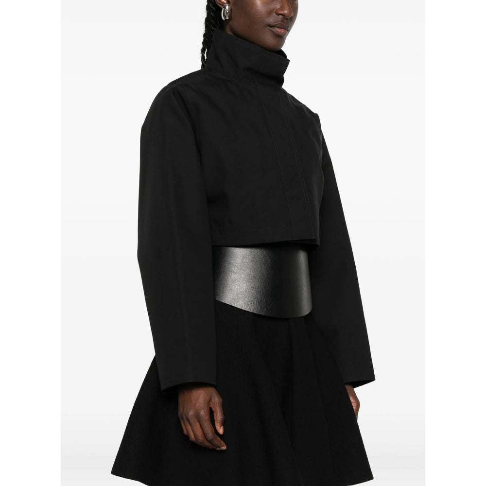 Alaïa Black Jackets - Cropped Jackets Women ALAIA